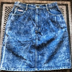 Vintage Filippo-Totti jean skirt